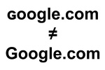 ɢoogle.com با Google.com فرق دارد